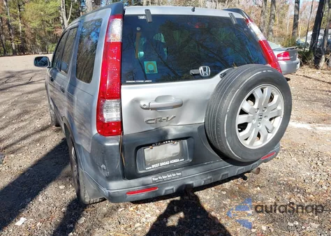 2006 Honda Cr-V Ex z USA, uszkodzony, nr VIN SHSRD78826U405584